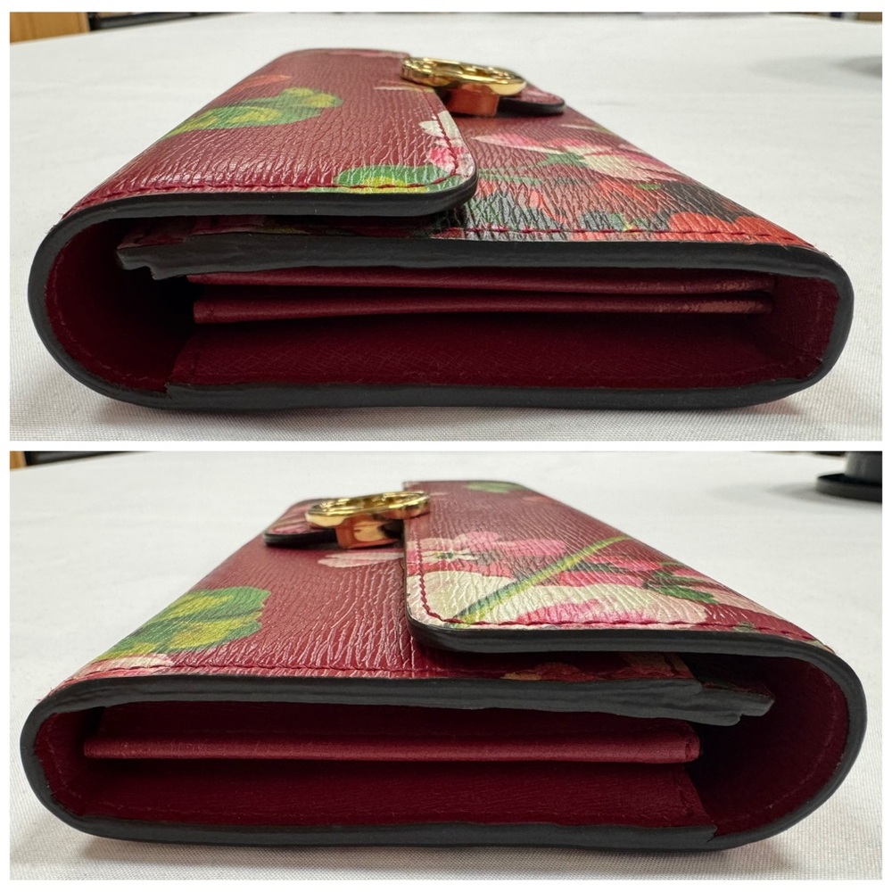 Gucci Bloom Continental Wallet with Gold Double G - Picture 5 of 8